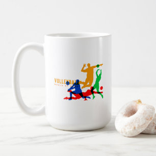 Taza De Café Deportes de voleibol Mug clásico #15