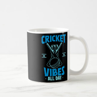 Taza De Café Deportes jugador de cricket