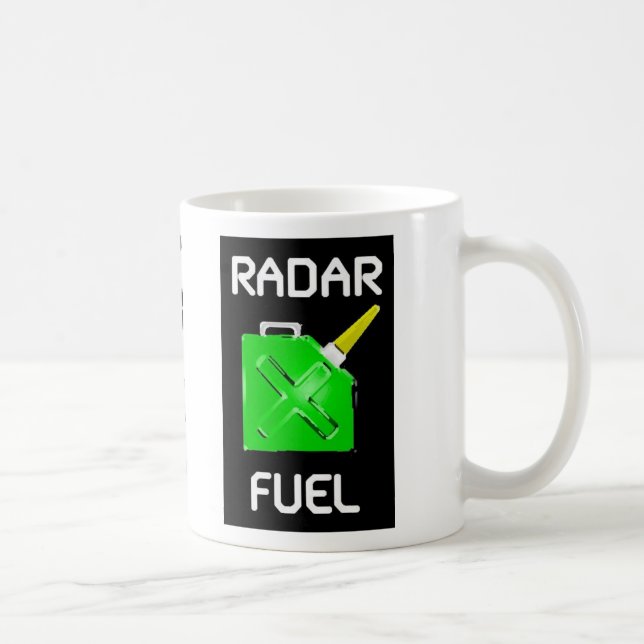 Taza De Café Depósito de gasolina del radar (Derecha)