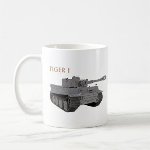 Taza De Café Depósito de tigre I alemán WW2