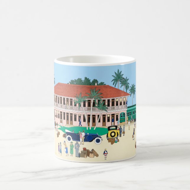 Taza De Café Depósito de tren histórico de Boca Grande (Centro)
