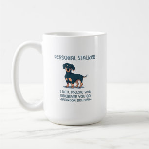 Taza De Café Depósito personal de Dachshund