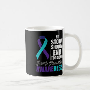Taza De Café Depresión suicida Ninguna historia debería termina