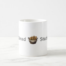 Taza De Café Depuración de la pila de pan de personalizable