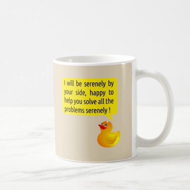 Taza De Café Depuración del pato de caucho (Derecha)