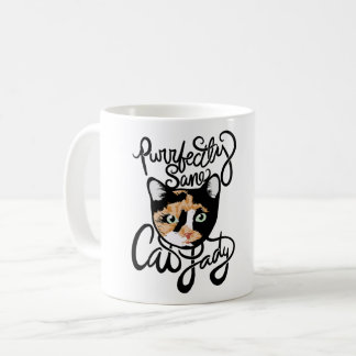 Taza De Café Depuradamente Sane Cat Lady