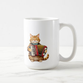 Taza De Café Der Akkordeon-Meister