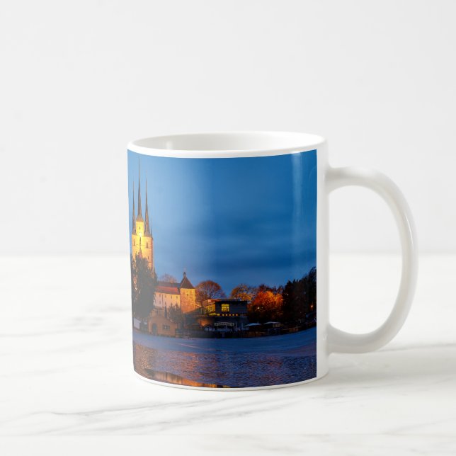 Taza De Café Der Erfurter Dom en Thüringen (Derecha)