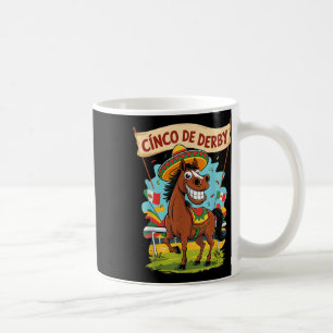 Taza De Café Derby De Mayo, Carreras de caballos divertida