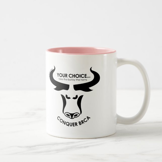 Taza de café derecha de BRCA Previvor (Derecha)