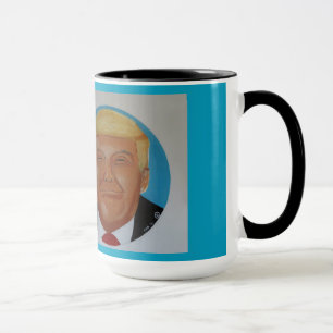 Taza de café derecha inaugural de Donald Trump
