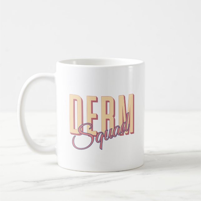 Taza De Café Dermatología Esteticista Trabajador de la Piel (Izquierda)
