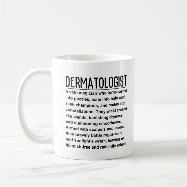 Taza De Café Dermatólogo (Izquierda)