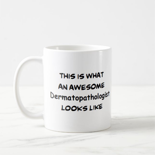 Taza De Café dermatopatólogo, increíble (Izquierda)