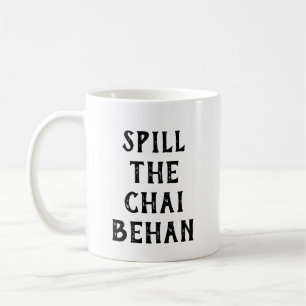 Taza De Café Derrama El Chai Hermana Divertida Hermana Pakistan