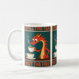 Taza De Café derramar el té