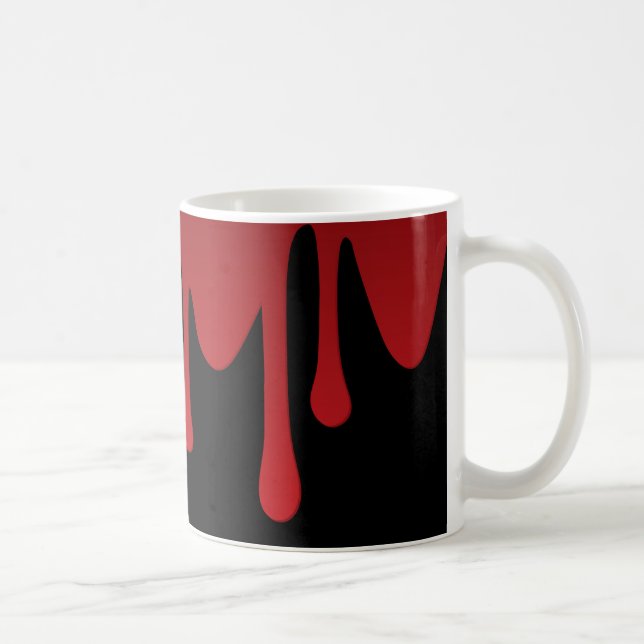 Taza De Café Derrame de sangre (Derecha)