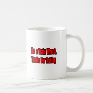 Taza De Café Derrame de tren de cáncer