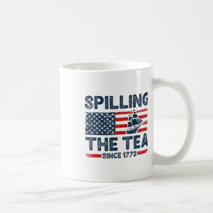 Taza De Café Derrame El Té Desde 1773 Hombres Mujeres Niños Gra