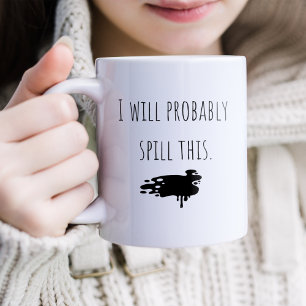 Taza De Café Derrame gracioso este café