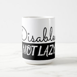 Taza De Café Desactivado. No es perezoso. Café Mug.