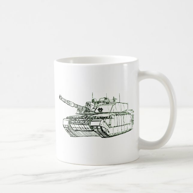 Taza De Café Desafiador 2 MBT (Derecha)