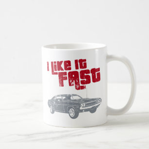Taza De Café Desafiador de 1970 Dodge Hemi