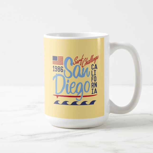 Taza De Café Desafío 1986 de la resaca de San Diego (Derecha)