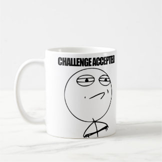 Taza De Café Desafío aceptado