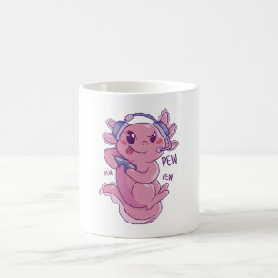 Taza De Café Desafío de juego de Axolotl Blast