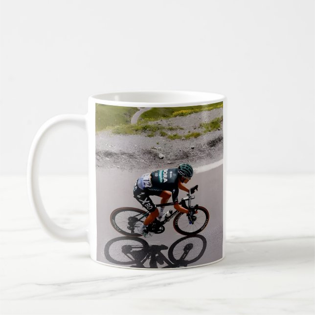 Taza De Café Desafío del ciclismo de montaña (Izquierda)