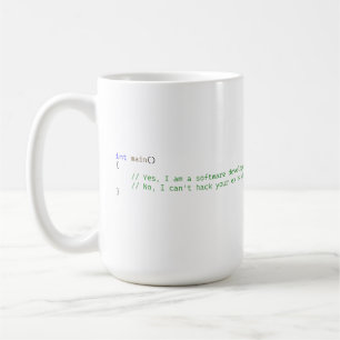 Taza De Café Desarrollador de software