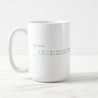 Taza De Café Desarrollador de software