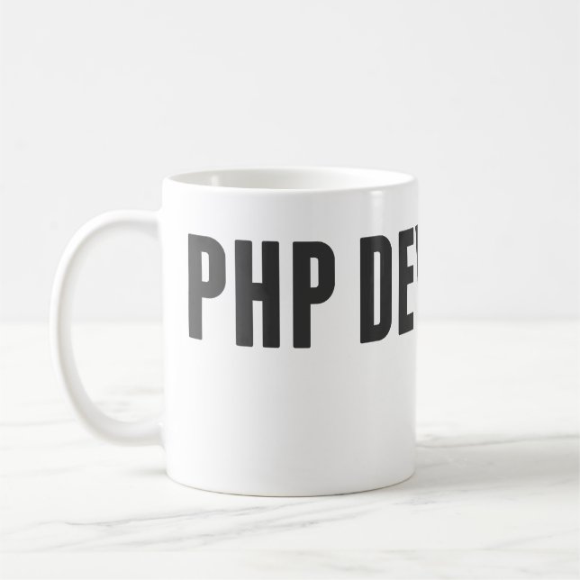 Taza De Café Desarrollador del PHP (Izquierda)