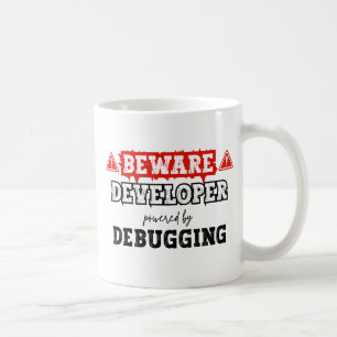 Taza De Café Desarrollador impulsado por depuración   Programac