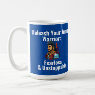 Taza de café "Desata a tu guerrero interior"