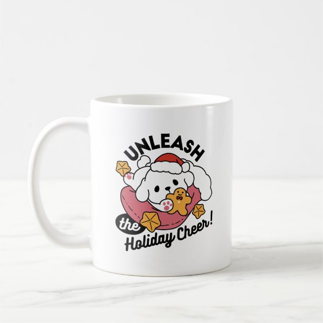 Taza De Café Desata el aplauso de las vacaciones - Navidades de (Izquierda)