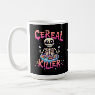 Taza De Café Desayuno de asesinos de cereales Gracioso Cereal B
