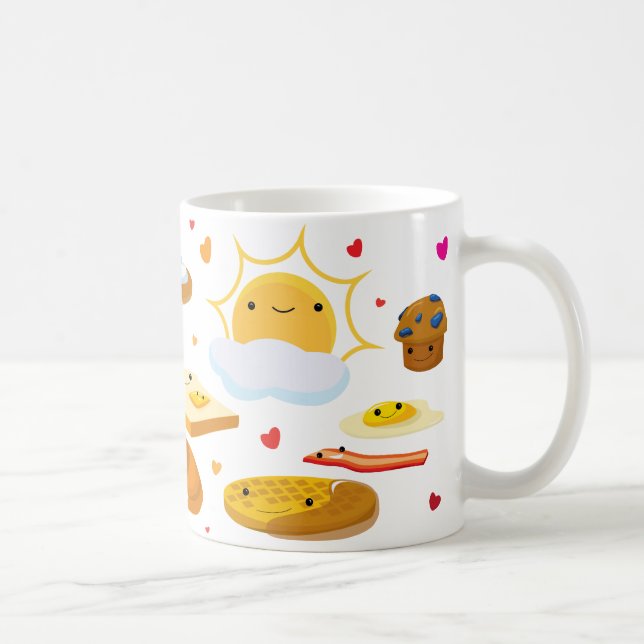 Taza De Café ¡Desayuno de la buena mañana! (Derecha)