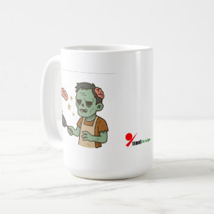 Taza De Café Desayuno de zombies – Volteo de panqueques de cere