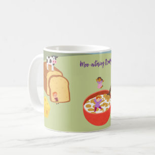 Taza De Café Desayuno Moo Monitoring