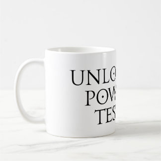 Taza De Café Desbloquear la potencia de las pruebas