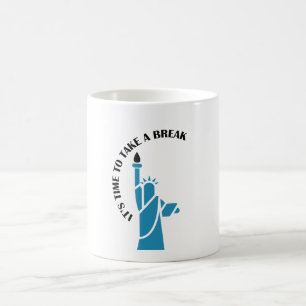 Taza De Café Descanse en un diseño fresco y divertido