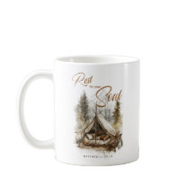Descanse Por Su Alma Christian Boho Café Mug