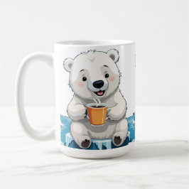 Taza De Café Descanso de bebida helada del oso polar Guay