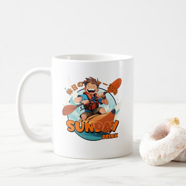 Taza De Café Descanso del domingo | 11# (Con donut)