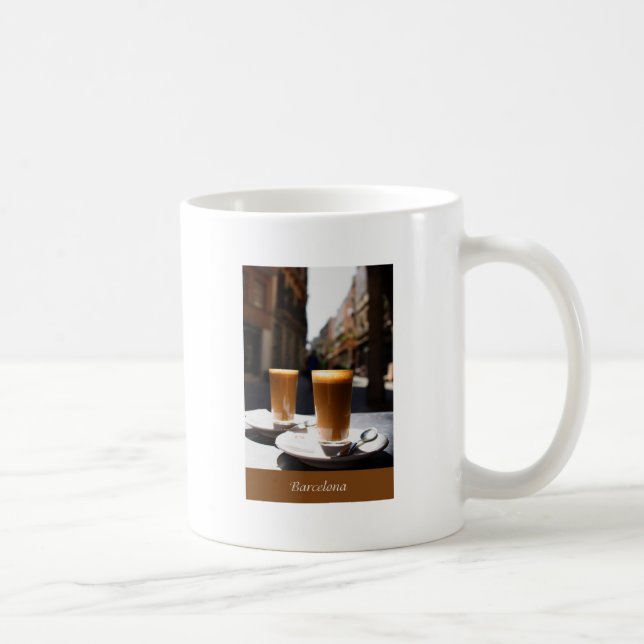Taza De Café Descanso para tomar café de Barcelona (Derecha)