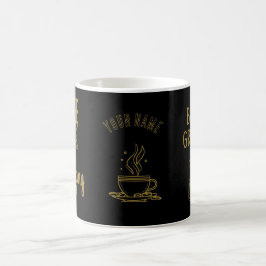 Taza De Café Descanso para tomar café – Grandes ideas – Oro neg