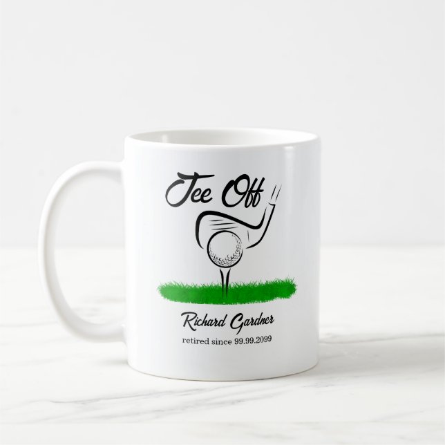 Taza De Café Descanso para un Fiesta de Jubilación de UnForeGet (Izquierda)