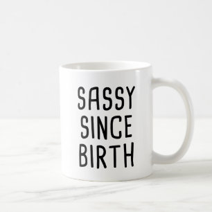 Taza De Café Descarado desde nacimiento
